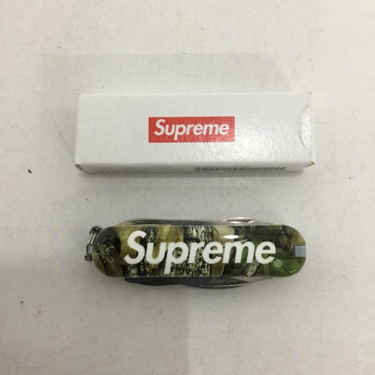 シュプリーム Supreme ファッション小物 ファッション小物 25SS Victorinox Pocket Knife ポケットナイフ コンパクトナイフ 箱有 ロゴ、文字 カーキ / カーキ /  メンズ USED 古着 中古 10142127
