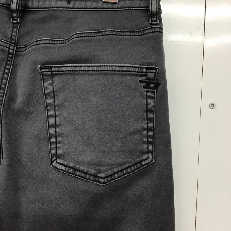 ディーゼル DIESEL パンツ デニム、ジーンズ デニムパンツ スリムパンツ カジュアルパンツ ストレッチパンツ 30インチ 無地 黒 / ブラック /  メンズ USED 古着 中古 10142129