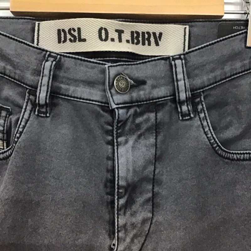 ディーゼル DIESEL パンツ デニム、ジーンズ デニムパンツ スリムパンツ カジュアルパンツ ストレッチパンツ 30インチ 無地 黒 / ブラック /  メンズ USED 古着 中古 10142129