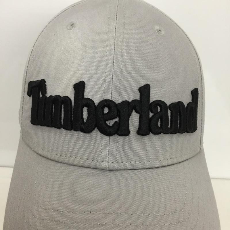 ティンバーランド Timberland 帽子 キャップ ロゴ、文字 灰 / グレー /  メンズ USED 古着 中古 10142184