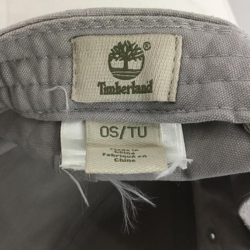 ティンバーランド Timberland 帽子 キャップ ロゴ、文字 灰 / グレー /  メンズ USED 古着 中古 10142184