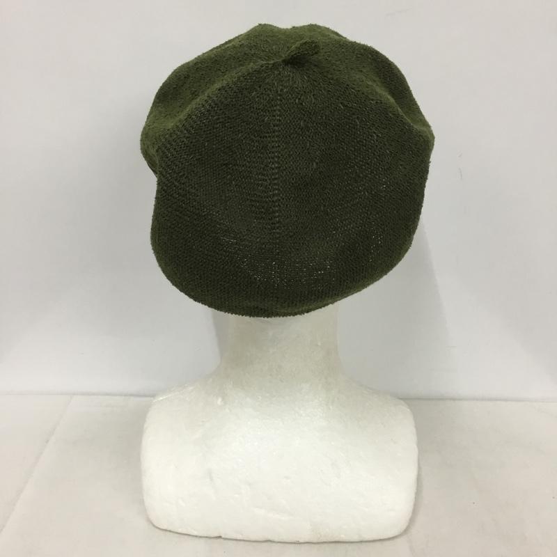 モンベル mont-bell 帽子 ベレー帽 2108174 KAMICO ベレー FREE ロゴ、文字 カーキ / カーキ /  レディース USED 古着 中古 10142203