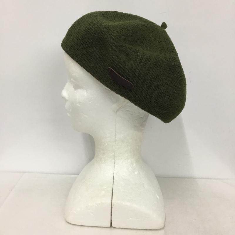 モンベル mont-bell 帽子 ベレー帽 2108174 KAMICO ベレー FREE ロゴ、文字 カーキ / カーキ /  レディース USED 古着 中古 10142203