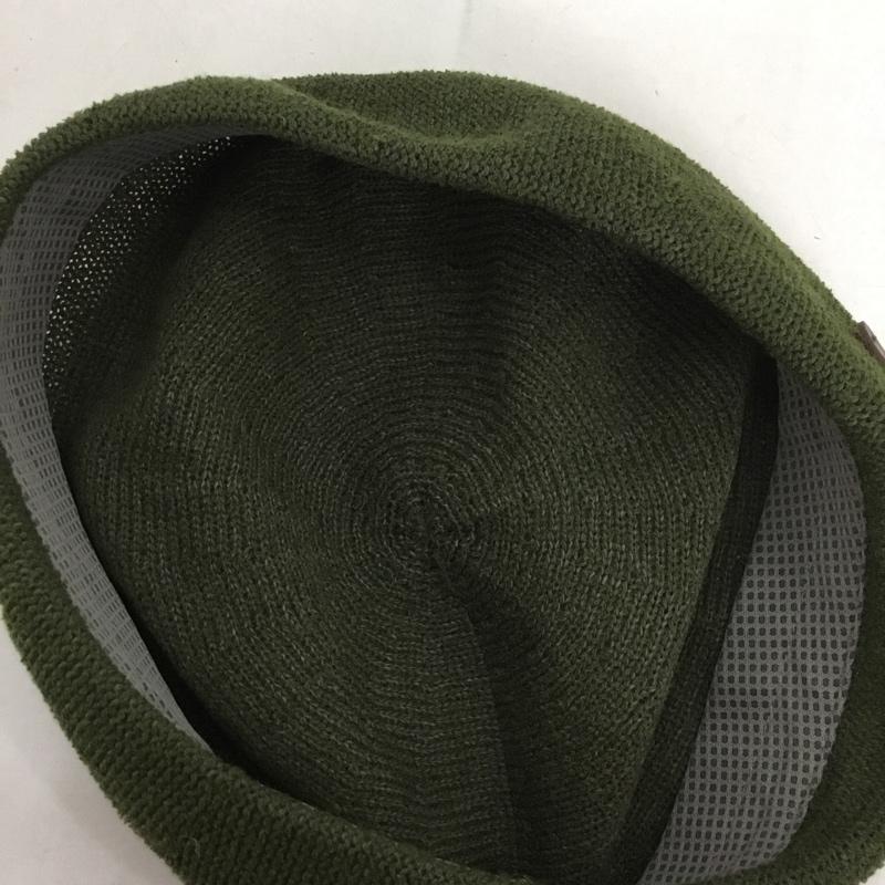 モンベル mont-bell 帽子 ベレー帽 2108174 KAMICO ベレー FREE ロゴ、文字 カーキ / カーキ /  レディース USED 古着 中古 10142203