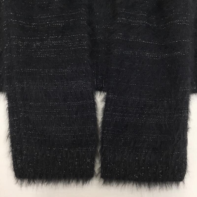 オペークドットクリップ OPAQUE.CLIP ニット、セーター 長袖 637-17081 M  黒 / ブラック /  レディース USED 古着 中古 10142215