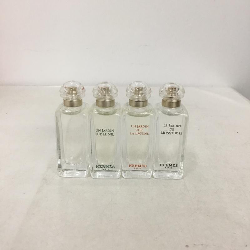 エルメス HERMES ファッション小物 ファッション小物 ミニセット S 7.5ml×4 庭シリーズ 庭園のフレグランス ミニチュアセット オードトワレ 箱有 ロゴ、文字 マルチカラー / マルチカラー /  レディース USED 古着 中古 10142222