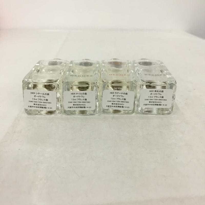 エルメス HERMES ファッション小物 ファッション小物 ミニセット S 7.5ml×4 庭シリーズ 庭園のフレグランス ミニチュアセット オードトワレ 箱有 ロゴ、文字 マルチカラー / マルチカラー /  レディース USED 古着 中古 10142222