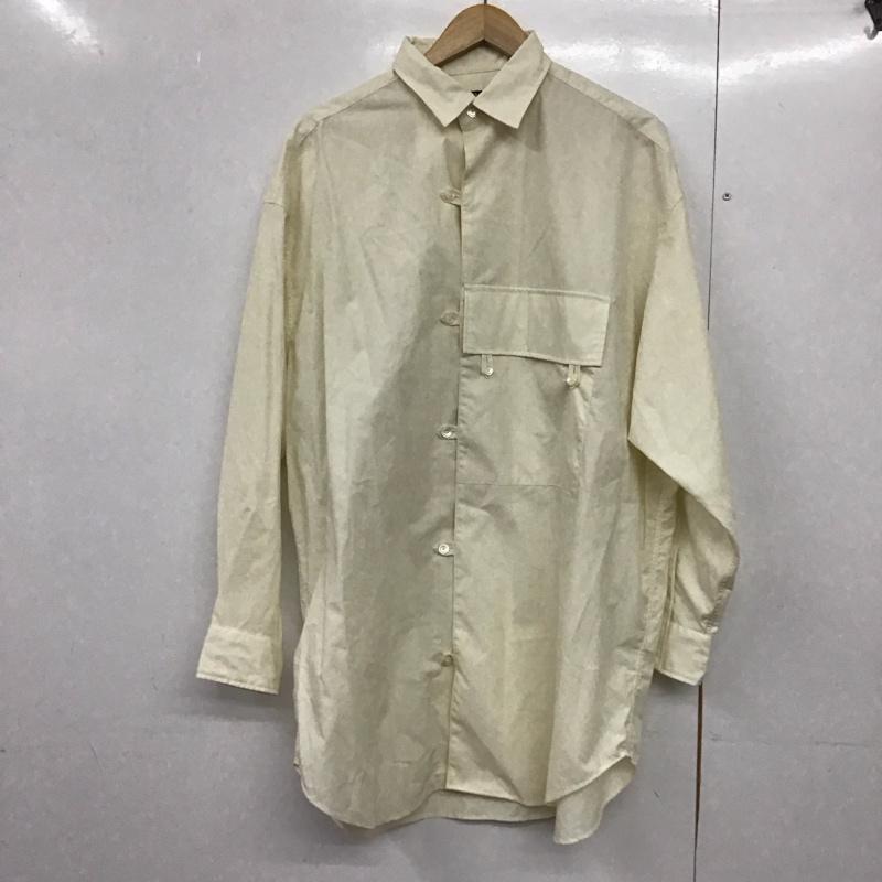 ハバーザック HAVERSACK シャツ、ブラウス 長袖 L 無地 白 / ホワイト /  メンズ USED 古着 中古 10142242