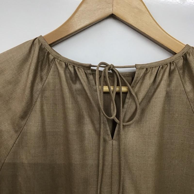 ミラオーウェン Mila Owen ワンピース ロングスカート 09WF0214062 長袖 1 無地 茶 / ブラウン /  レディース USED 古着 中古 10142270