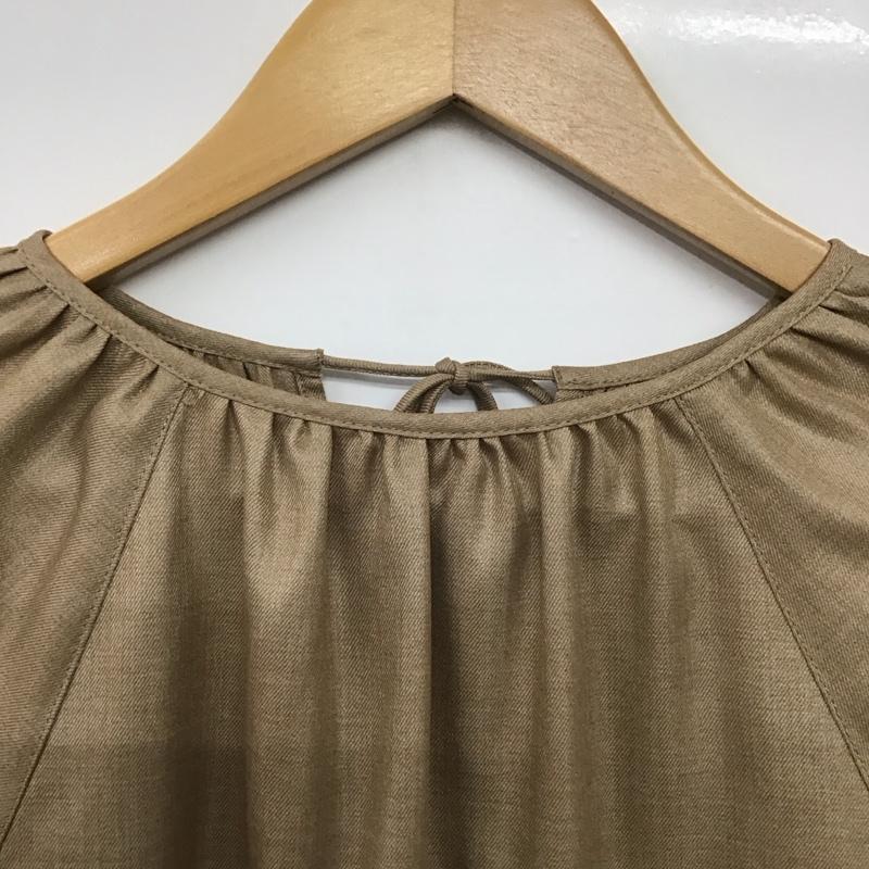 ミラオーウェン Mila Owen ワンピース ロングスカート 09WF0214062 長袖 1 無地 茶 / ブラウン /  レディース USED 古着 中古 10142270
