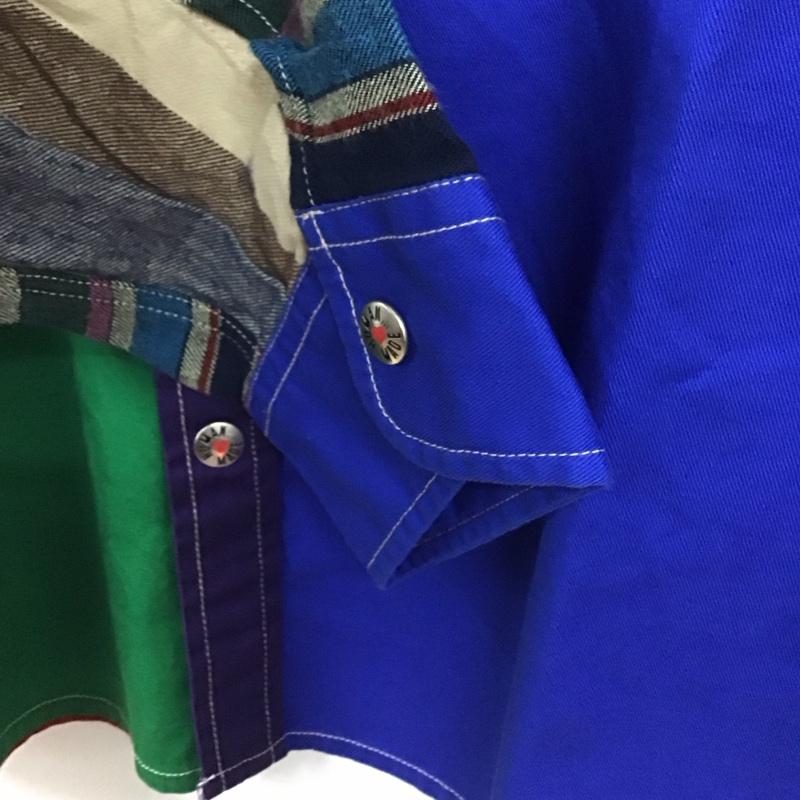 ヒューマンメード HUMAN MADE シャツ、ブラウス 長袖 長袖シャツ プリントシャツ カラーシャツ M ロゴ、文字 マルチカラー / マルチカラー /  メンズ USED 古着 中古 10142357