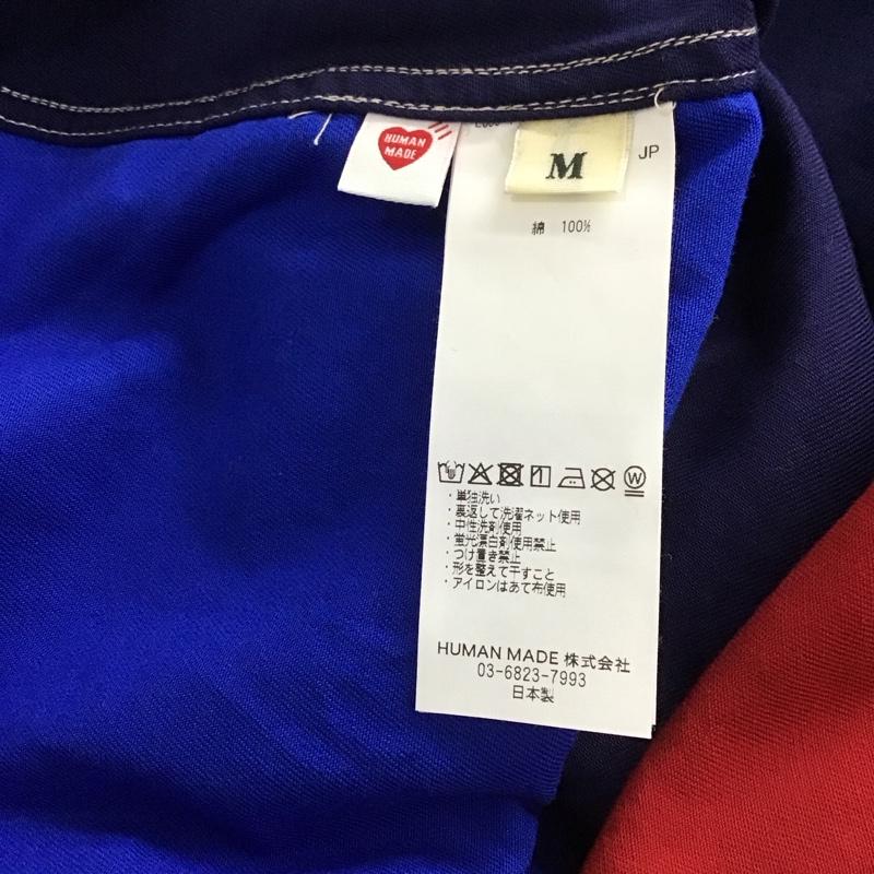 ヒューマンメード HUMAN MADE シャツ、ブラウス 長袖 長袖シャツ プリントシャツ カラーシャツ M ロゴ、文字 マルチカラー / マルチカラー /  メンズ USED 古着 中古 10142357