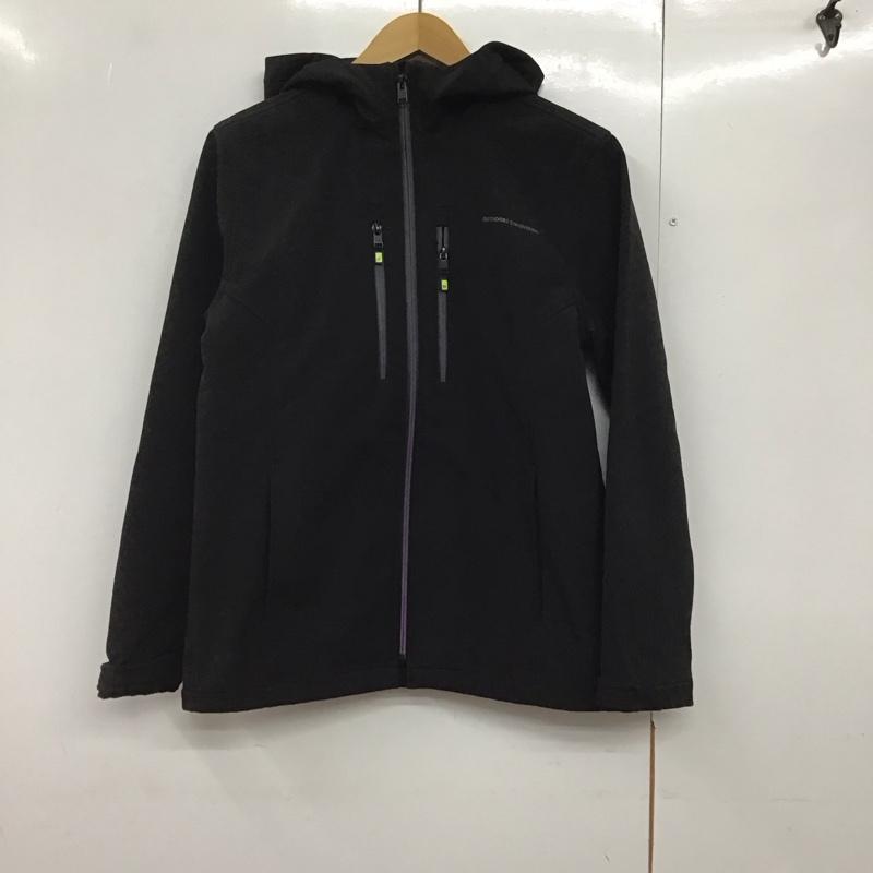 ザラ ZARA ジャケット、上着 ジャケット、ブレザー ジップアップジャケット パーカージャケット アウター ロゴ、文字 黒 / ブラック /  ボーイズ USED 古着 中古 10142368
