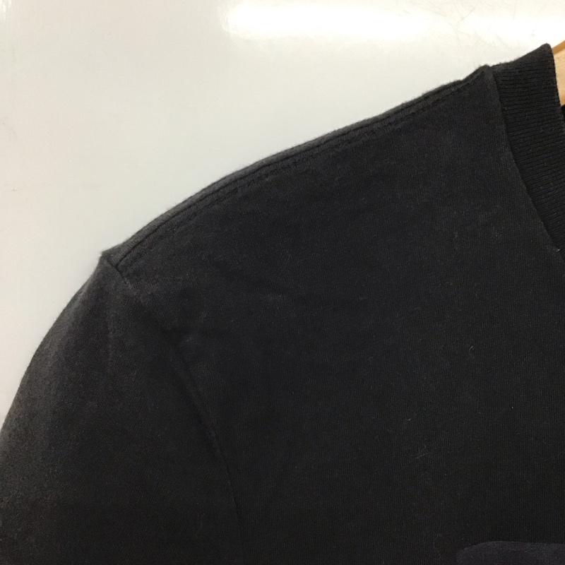 アディダス adidas Tシャツ 半袖 半袖カットソー プリントTシャツ クルーネックカットソー L プリント 黒 / ブラック /  メンズ USED 古着 中古 10142403