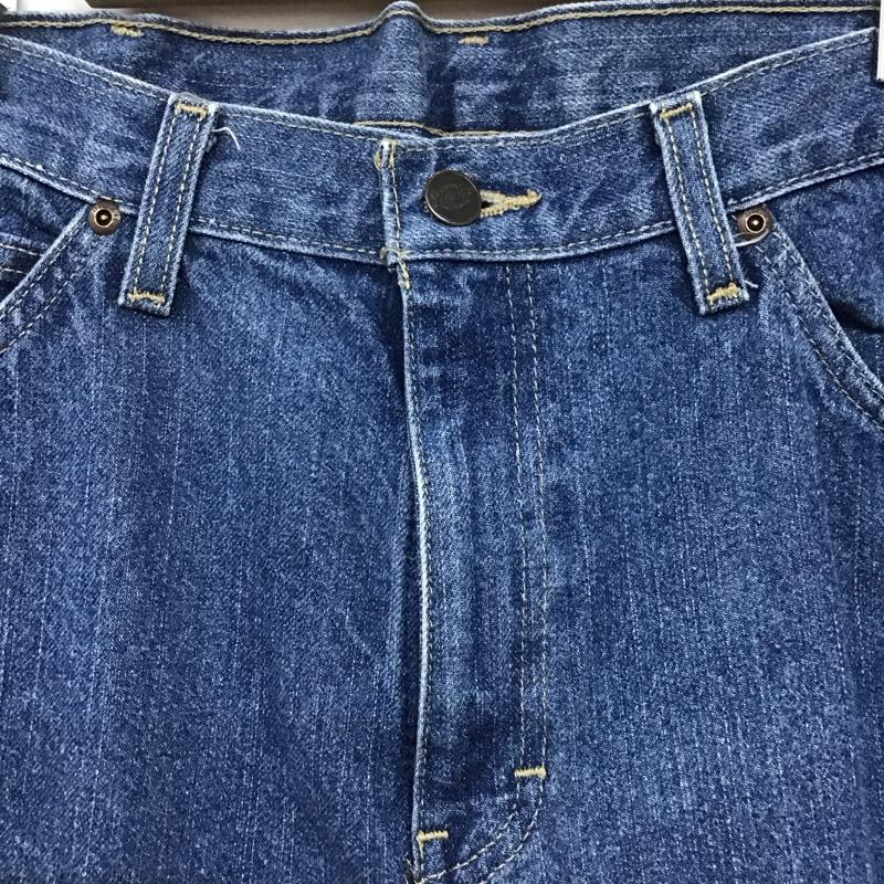 ディッキーズ Dickies パンツ デニム、ジーンズ デニムパンツ ワイドパンツ カジュアルパンツ 32インチ 無地 インディゴ / インディゴ /  メンズ USED 古着 中古 10142431