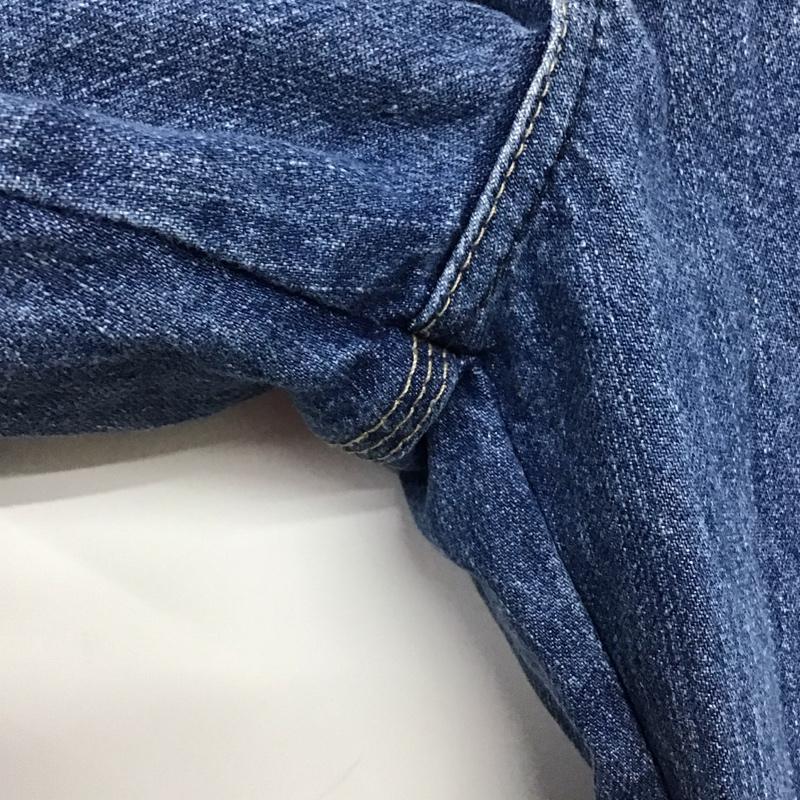 ディッキーズ Dickies パンツ デニム、ジーンズ デニムパンツ ワイドパンツ カジュアルパンツ 32インチ 無地 インディゴ / インディゴ /  メンズ USED 古着 中古 10142431