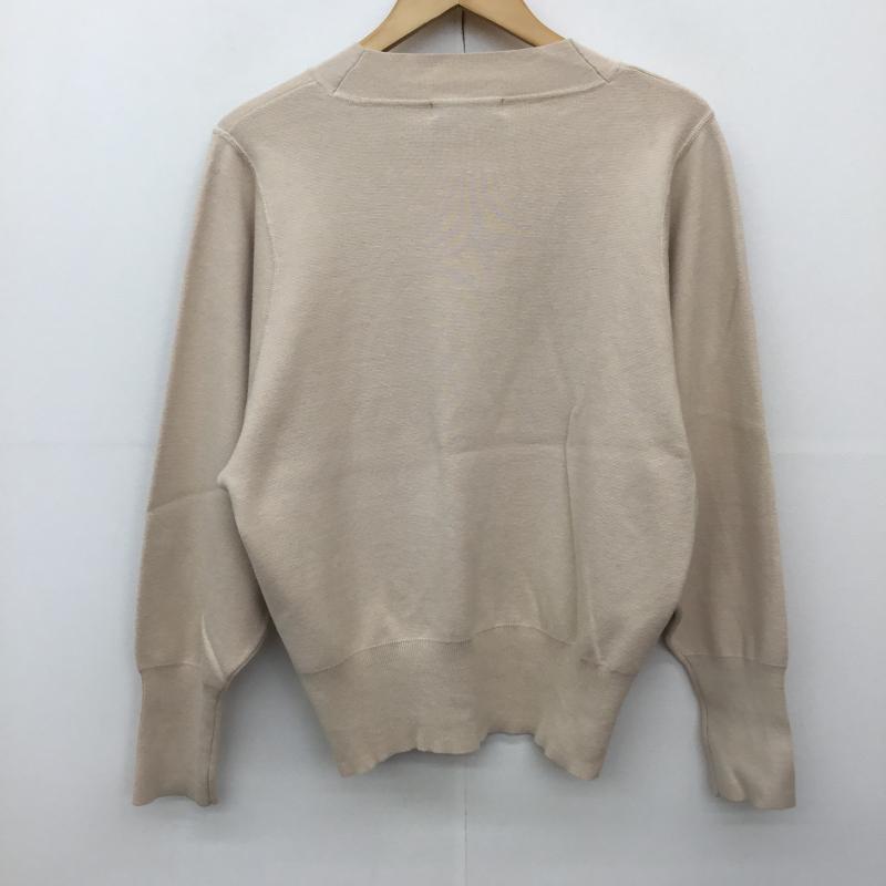 ドゥアルシーヴ Doux archives ニット、セーター 長袖 FREE 無地 ベージュ / ベージュ /  レディース USED 古着 中古 10142561