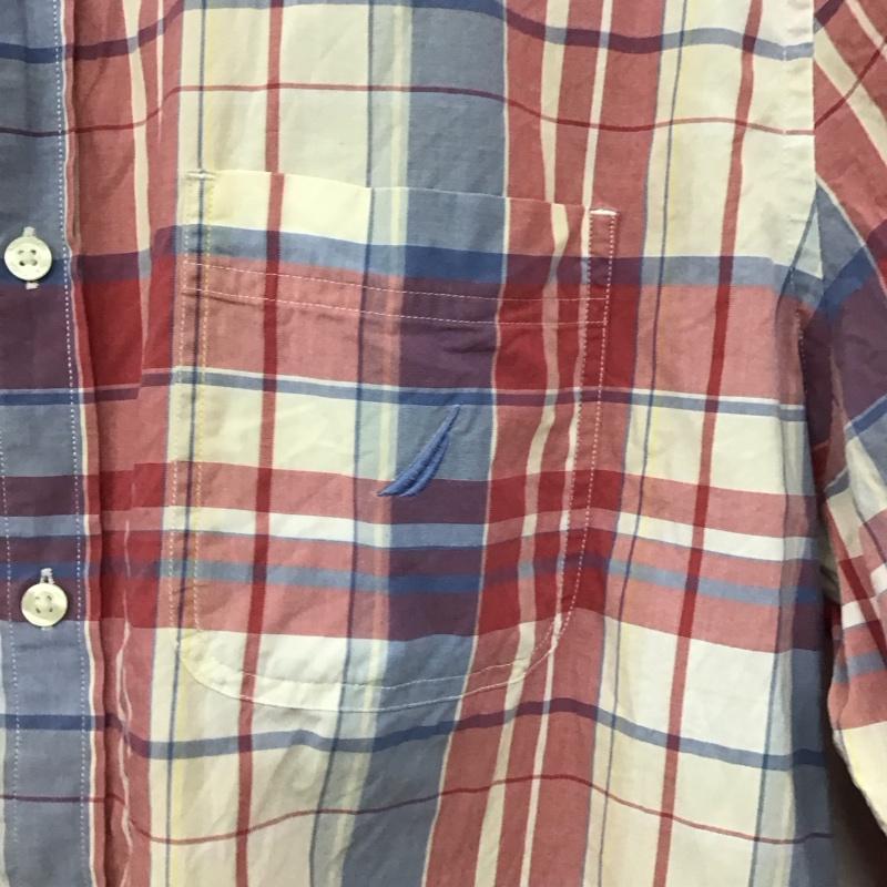 ノーティカ NAUTICA シャツ、ブラウス 長袖 長袖シャツ チェックシャツ カラーシャツ ボタンダウンシャツ XL チェック マルチカラー / マルチカラー /  メンズ USED 古着 中古 10142580