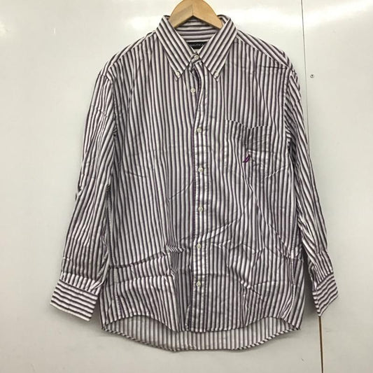 ノーティカ NAUTICA シャツ、ブラウス 長袖 長袖シャツ ストライプシャツ カラーシャツ ボタンダウンシャツ XL ストライプ マルチカラー / マルチカラー /  メンズ USED 古着 中古 10142581
