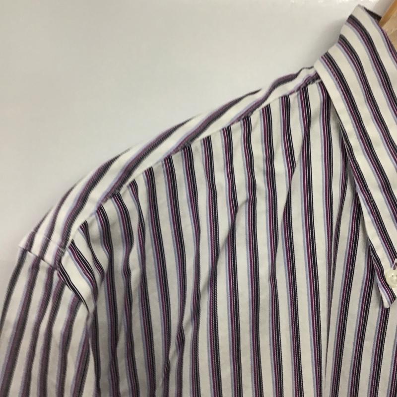 ノーティカ NAUTICA シャツ、ブラウス 長袖 長袖シャツ ストライプシャツ カラーシャツ ボタンダウンシャツ XL ストライプ マルチカラー / マルチカラー /  メンズ USED 古着 中古 10142581
