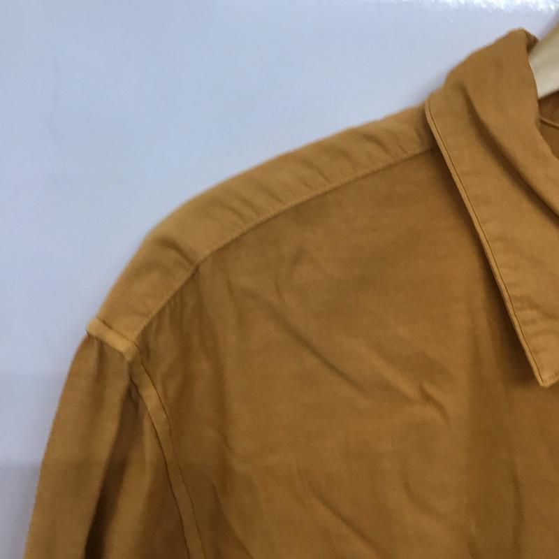 ビューティアンドユースユナイテッドアローズ BEAUTY&YOUTH UNITED ARROWS シャツ、ブラウス 半袖 半袖シャツ 無地シャツ カジュアルシャツ L 無地 橙 / オレンジ /  メンズ USED 古着 中古 10142591
