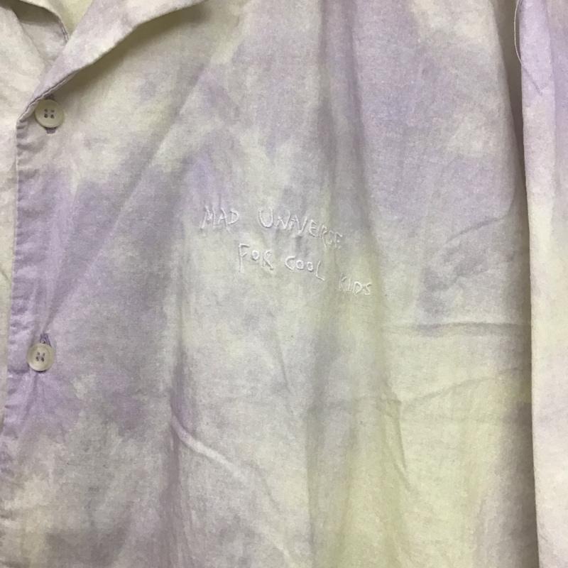 ザラ ZARA シャツ、ブラウス 半袖 半袖シャツ プリントシャツ 刺繍シャツ XL ロゴ、文字 マルチカラー / マルチカラー /  メンズ USED 古着 中古 10142612