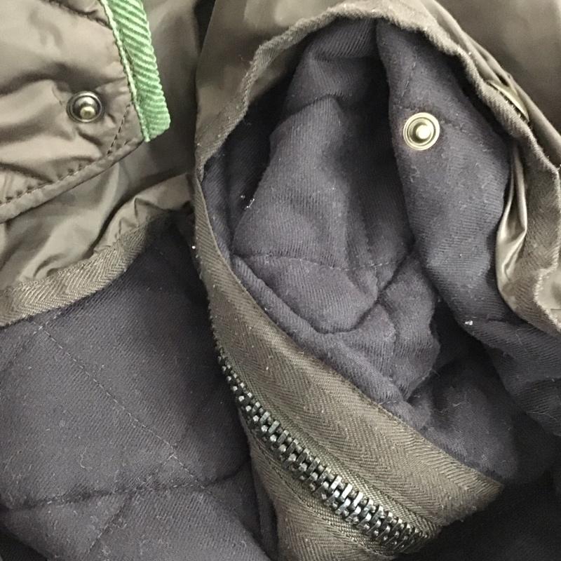 ポロバイラルフローレン Polo by RALPH LAUREN ジャケット、上着 ジャンパー、ブルゾン ジップアップジャケット キルティングジャケット アウター L 無地 茶 / ブラウン /  メンズ USED 古着 中古 10142616