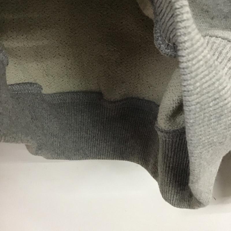 ニューバランス New Balance パーカー 長袖 ジップアップパーカー 長袖パーカー スウェット XS 無地 灰 / グレー /  メンズ USED 古着 中古 10142620