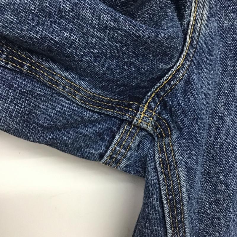 カーハート Carhartt パンツ デニム、ジーンズ デニムパンツ ワイドパンツ カジュアルパンツ 38 無地 インディゴ / インディゴ /  メンズ USED 古着 中古 10142625