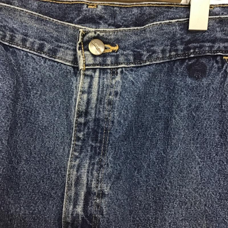 カーハート Carhartt パンツ デニム、ジーンズ デニムパンツ ワイドパンツ カジュアルパンツ 38 無地 インディゴ / インディゴ /  メンズ USED 古着 中古 10142625