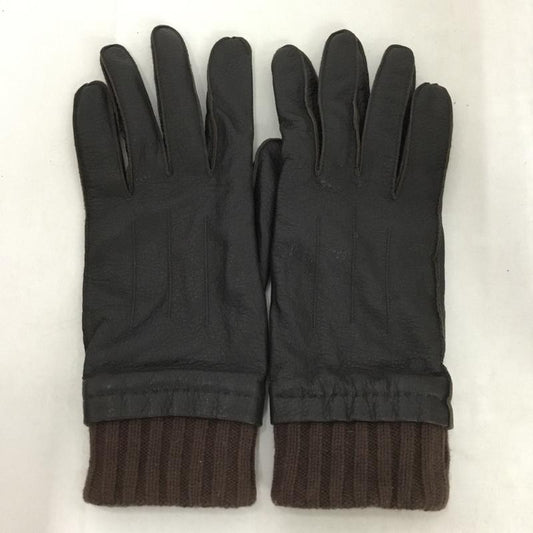 ダンヒル DUNHILL ファッション小物 手袋 レザー 無地 茶 / ブラウン /  メンズ USED 古着 中古 10142727