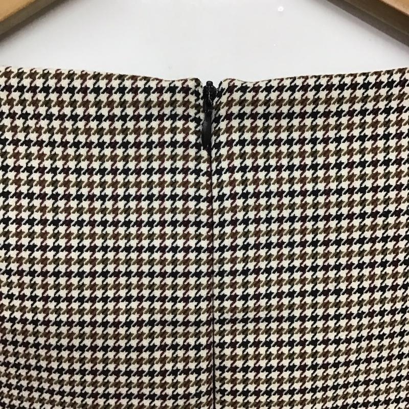 ザラ ZARA ワンピース ミニスカート S チェック マルチカラー / マルチカラー /  レディース USED 古着 中古 10142737