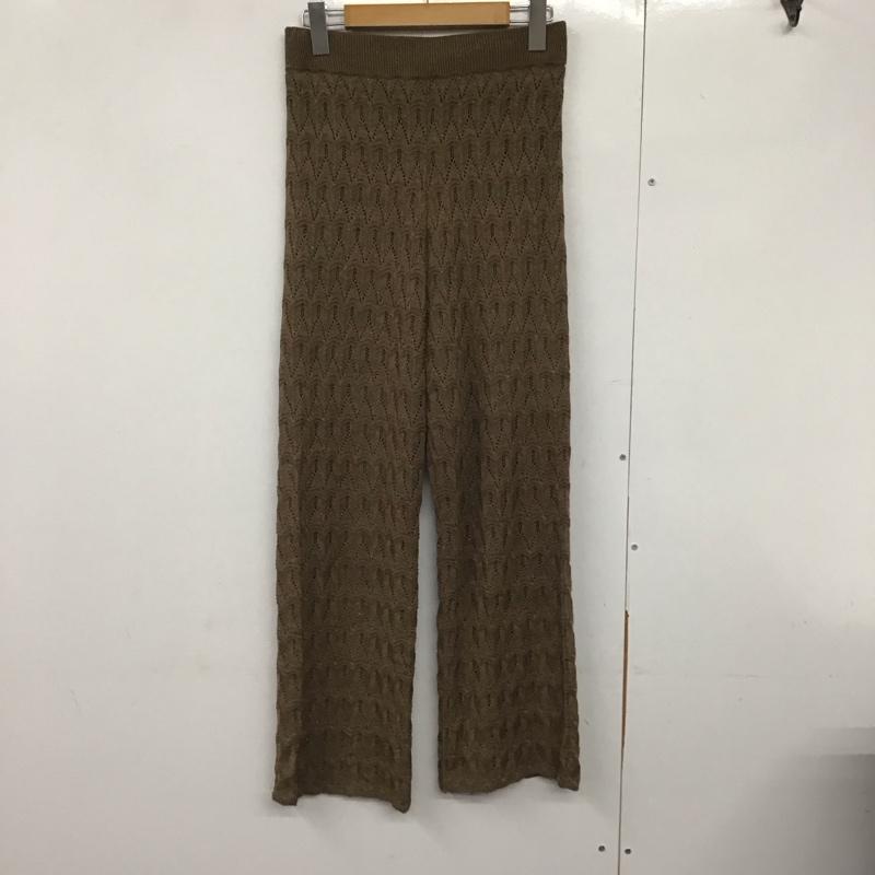 ローリーズファーム LOWRYS FARM ボトムス ボトムス FREE 無地 茶 / ブラウン /  レディース USED 古着 中古 10142783