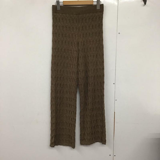 ローリーズファーム LOWRYS FARM ボトムス ボトムス FREE 無地 茶 / ブラウン /  レディース USED 古着 中古 10142783