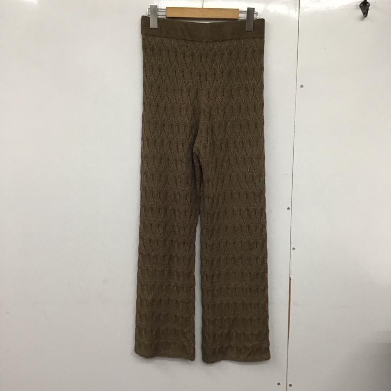 ローリーズファーム LOWRYS FARM ボトムス ボトムス FREE 無地 茶 / ブラウン /  レディース USED 古着 中古 10142783