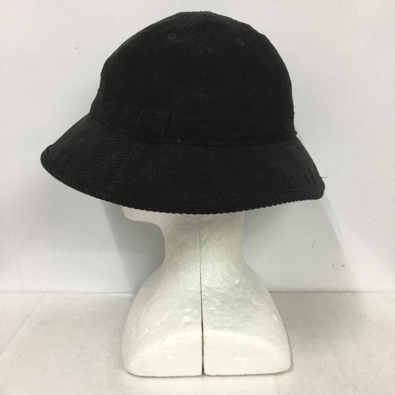 アディダス adidas 帽子 ハット HM1715 コーデュロイ FREE ロゴ、文字 黒 / ブラック /  メンズ USED 古着 中古 10142801