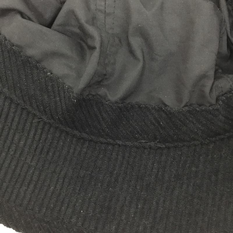 アディダス adidas 帽子 ハット HM1715 コーデュロイ FREE ロゴ、文字 黒 / ブラック /  メンズ USED 古着 中古 10142801