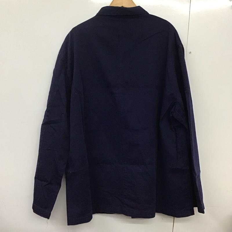 古着 USED ジャケット、上着 ジャケット、ブレザー カジュアルジャケット アウター カラージャケット 無地 紺 / ネイビー /  メンズ USED 古着 中古 10142877