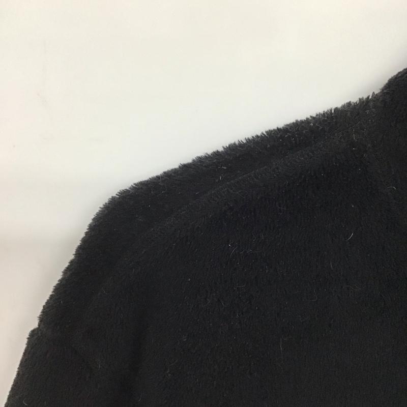 パタゴニア patagonia ジャケット、上着 ジャンパー、ブルゾン 25130 e フリースジャケット ジップアップパーカー アウター S ロゴ、文字 黒 / ブラック /  メンズ USED 古着 中古 10142972