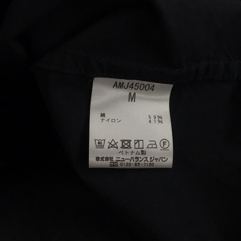ニューバランス New Balance シャツ、ブラウス 長袖 長袖シャツ 無地シャツ カラーシャツ M 無地 紺 / ネイビー /  メンズ USED 古着 中古 10142977