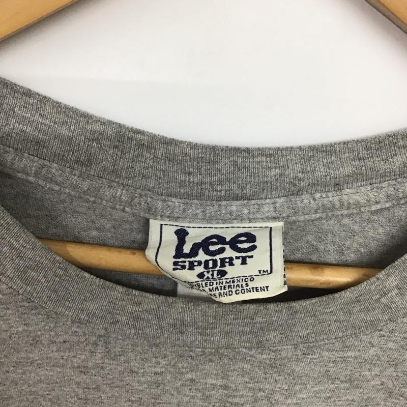 リー Lee Tシャツ 半袖 XL プリント 灰 / グレー /  メンズ USED 古着 中古 10142993
