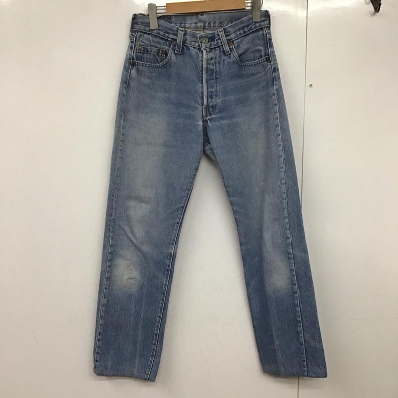 リーバイス Levi s パンツ デニム、ジーンズ 501 80s 無地 水色 / ライトブルー /  レディース USED 古着 中古 10143023