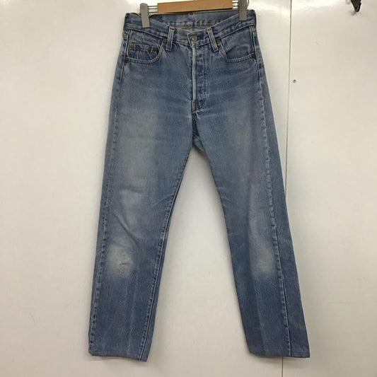リーバイス Levi s パンツ デニム、ジーンズ 501 80s 無地 水色 / ライトブルー /  レディース USED 古着 中古 10143023