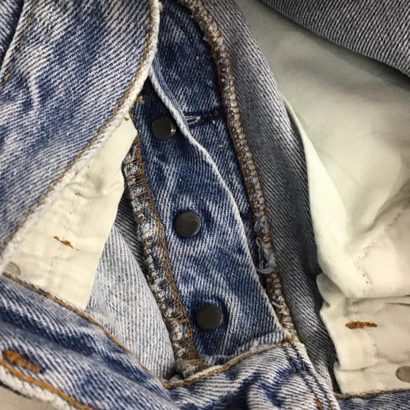 リーバイス Levi s パンツ デニム、ジーンズ 501 80s 無地 水色 / ライトブルー /  レディース USED 古着 中古 10143023