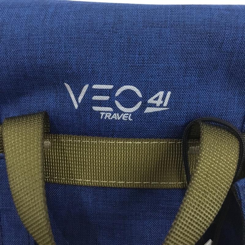 古着 USED リュックサック、デイパック リュックサック、デイバッグ VEO TRAVEL 41 カメラバッグ ミラーレスカメラ VANGUARD タグ付き ロゴ、文字 青 / ブルー / X カーキ / カーキ /  メンズ USED 古着 中古 10143075