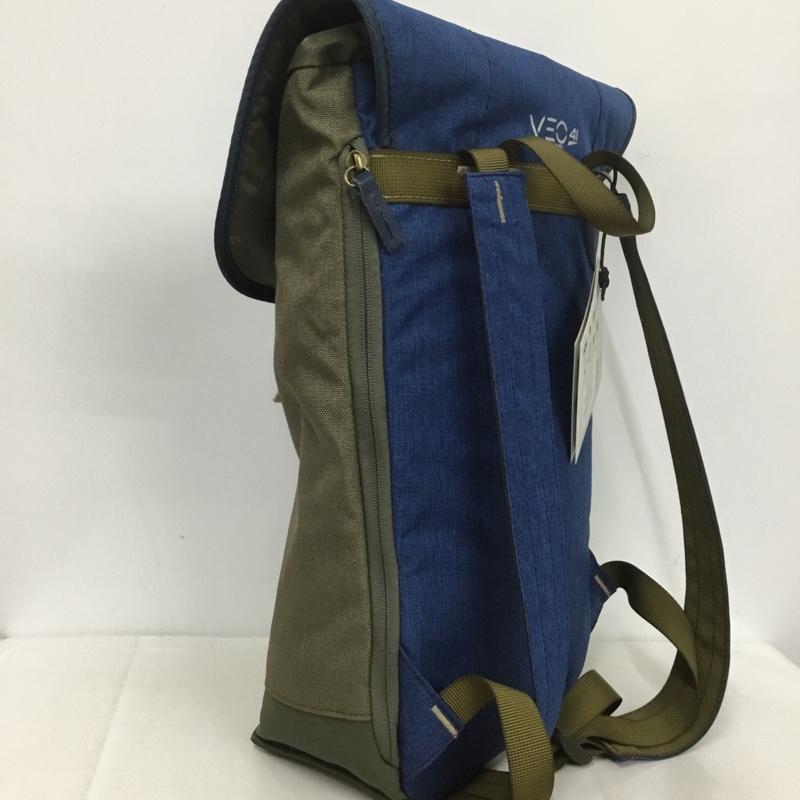 古着 USED リュックサック、デイパック リュックサック、デイバッグ VEO TRAVEL 41 カメラバッグ ミラーレスカメラ VANGUARD タグ付き ロゴ、文字 青 / ブルー / X カーキ / カーキ /  メンズ USED 古着 中古 10143077