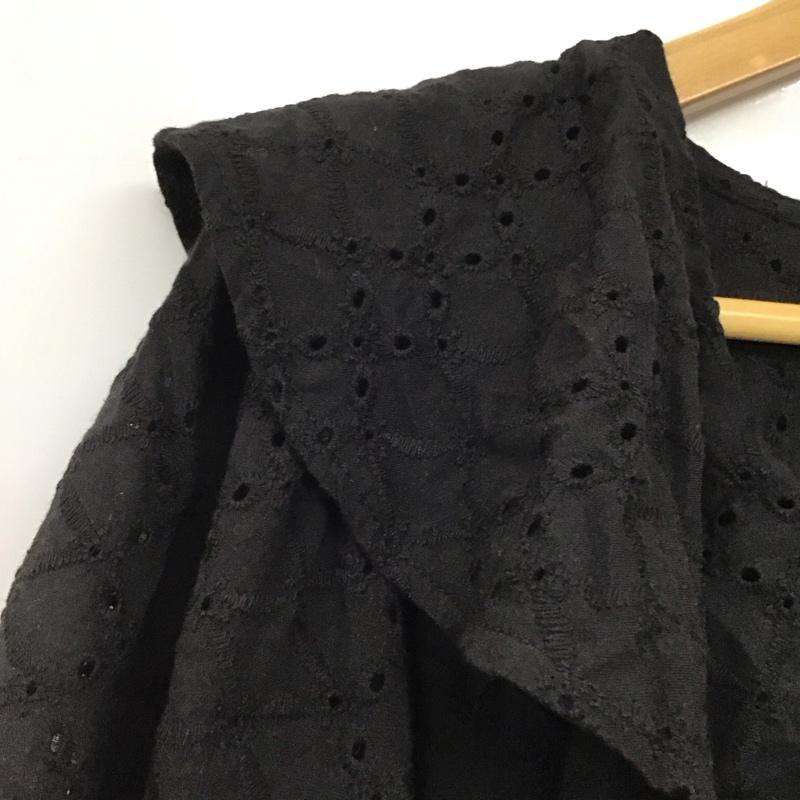 ヘザー Heather ワンピース ロングスカート 8484290009097 高橋愛コラボ レース ワンピース タグ付き FREE 刺繍 黒 / ブラック /  レディース USED 古着 中古 10143107