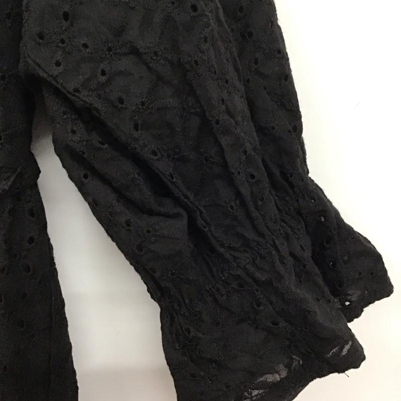 ヘザー Heather ワンピース ロングスカート 8484290009097 高橋愛コラボ レース ワンピース タグ付き FREE 刺繍 黒 / ブラック /  レディース USED 古着 中古 10143107