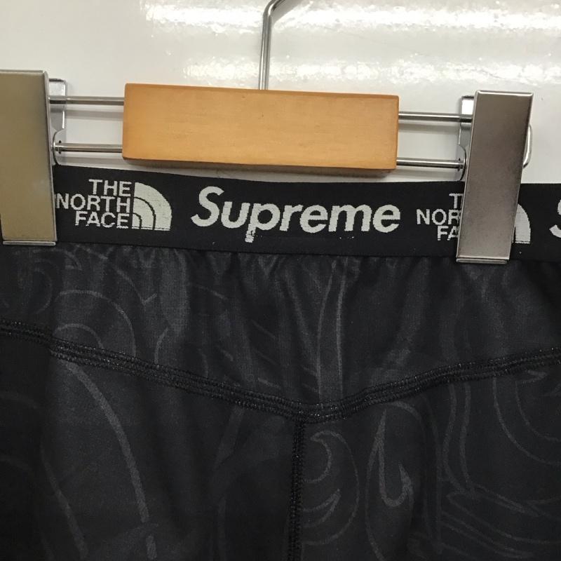 シュプリーム Supreme ボトムス ボトムス nu52211i ベースレイヤーパンツ アンダーウェア S プリント 黒 / ブラック /  メンズ USED 古着 中古 10143142