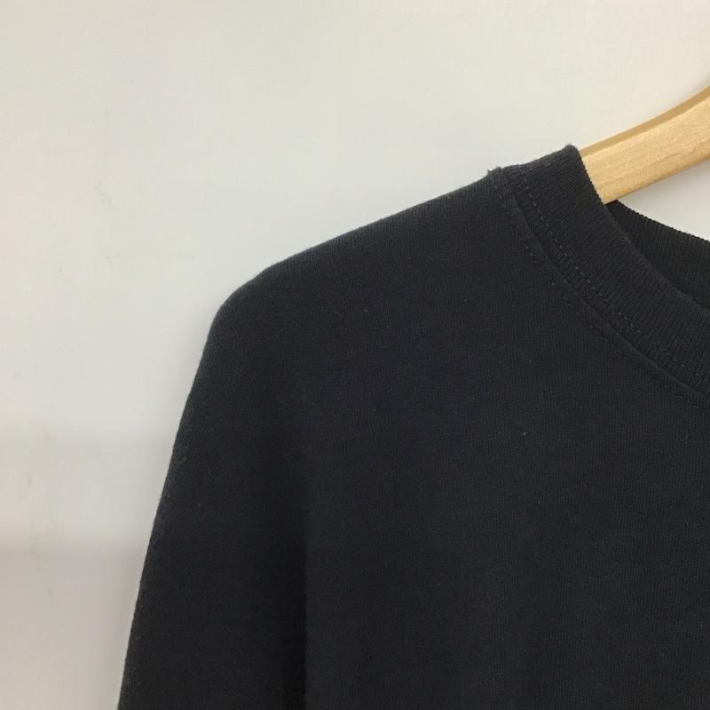 カクタスジャック Cactus Jack カットソー 長袖 長袖カットソー プリントカットソー クルーネック XL ロゴ、文字 黒 / ブラック /  メンズ USED 古着 中古 10143188
